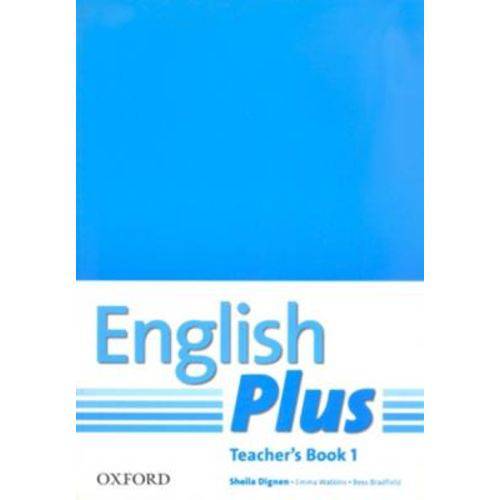 English Plus 1 - Teacher's Book - Oxford University Press - Elt