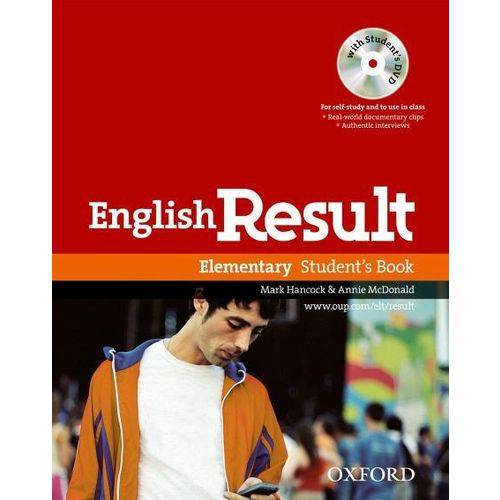 English Result Elementary – Student´S Book With DVD Pack