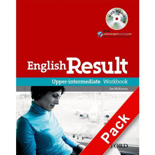 English Result Upper Interm Workbook W Answer Book And Multirom Pk