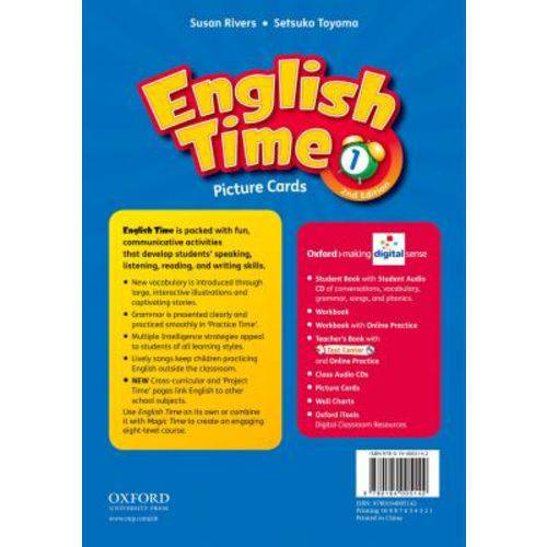 English Time 1 - Picture Cards - Second Edition - Oxford University Press - Elt