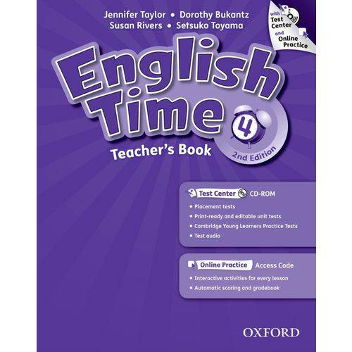 ENGLISH TIME 4 - Teacher's Book With Test Center And Online Practice - 2ª Ed.
