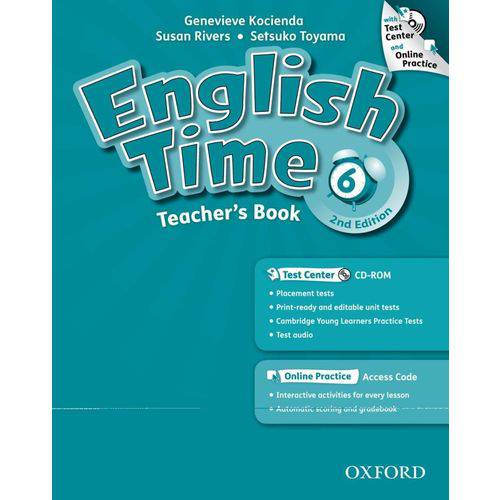 ENGLISH TIME 6 - Teacher's Book With Test Center And Online Practice - 2ª Ed.