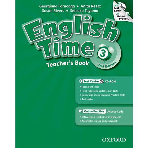 ENGLISH TIME 3 - Teacher's Book With Test Center And Online Practice - 2ª Ed.