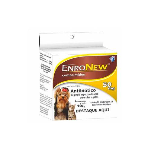 Enronew 50 Mg - Dpy C/ 15 Blisters