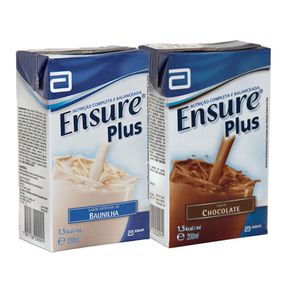 Ensure Plus 200ml Abbott Chocolate/Baunilha (Cód. 12787-5950)
