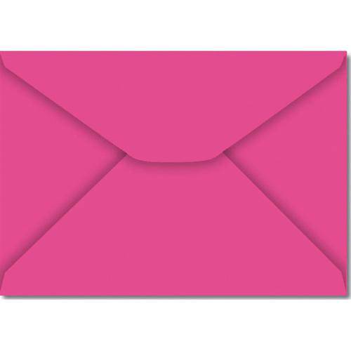 Envelope Carta Colorido 114x162mm Pink 85g Cx.C/100 Foroni
