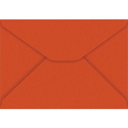 Envelope Carta Colorido 114x162mm Vermelho 85g Foroni Cx.c/100