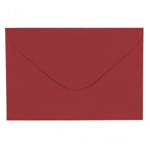 Envelope Visita TB72 Vermelho 72x108mm - Caixa com 100 Unidades