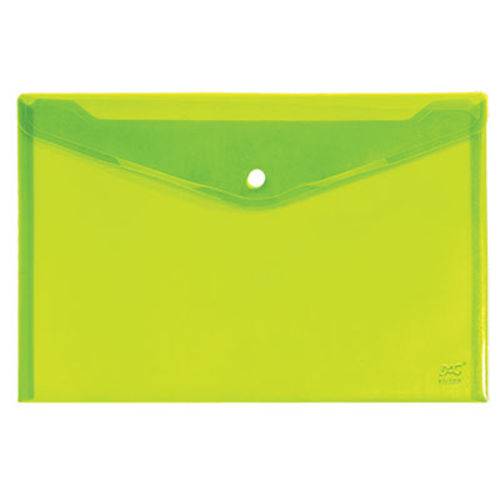 Envelope com Botao Dac 315 X 223 Mm Verde 653PP VD