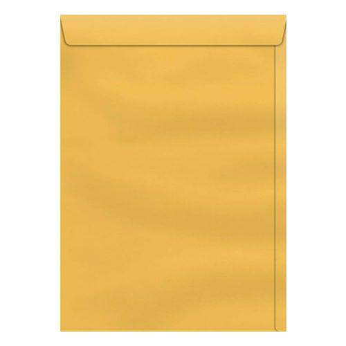 Envelope Ofício Amarelo Saco Sko 334 240x340mm Scrity 100un