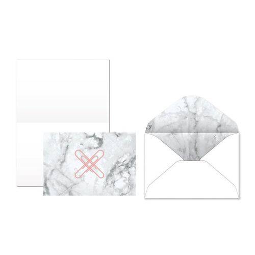 Envelope Otima Pink Stone com 10 Cartoes Mrm 25595