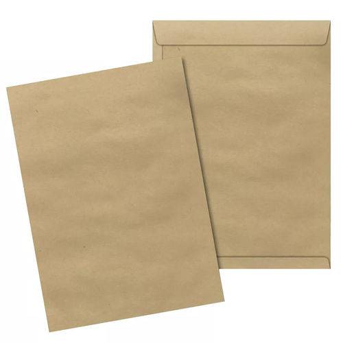Envelope Papel Kraft Saco 18,5 X 24,8 Cm Skn024 Caixa 500 Un