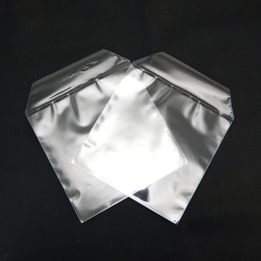 Envelope Plástico para CD Cristal com Aba - 100 Unidades 100 Unidades
