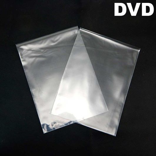 Envelope Plástico para DVD - Grosso Sem Aba - 1Kg Vitrine