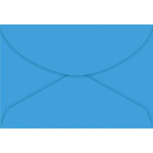 Envelope Visita Colorido Azul Royal Color Plus 80G. Cx.C/100 Foroni