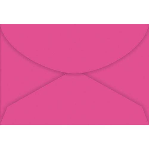 Envelope Visita Colorido Pink Color Plus 80g. Cx.C/100 Foroni