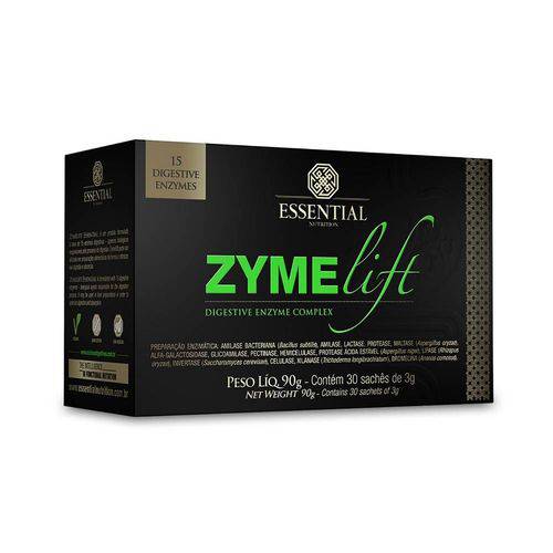 Enzimas Digestivas Zymelift - Essential Nutririon - 30 Sachês 3grs.