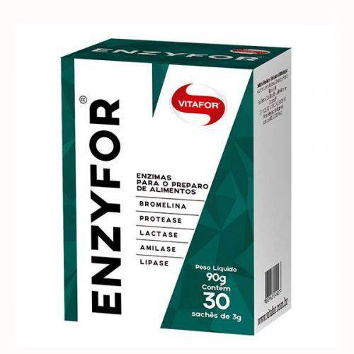 Enzyfor - Vitafor - 90g (30 Sachês de 3g Cada)
