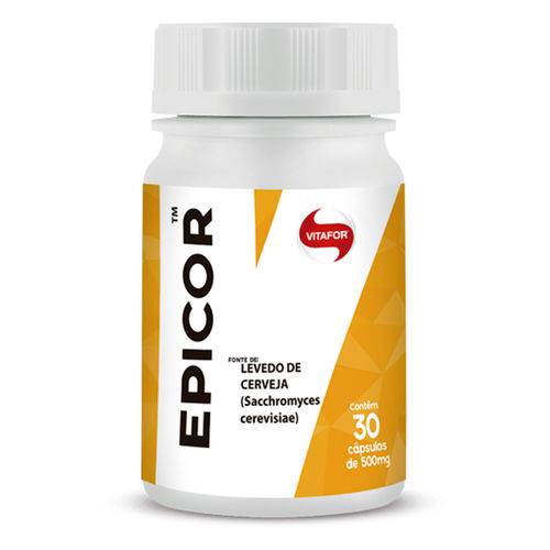 Epicor (Levedo de Cerveja) - 30 Cápsulas - Vitafor