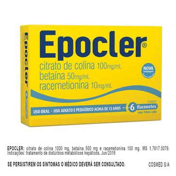 Epocler DM com 6 Flaconetes 10ml
