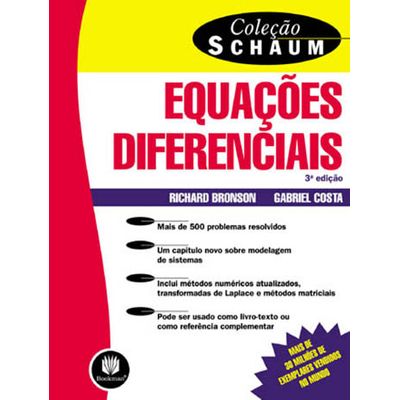 Equações Diferenciais - 3ª Edição - Coleção Schaum