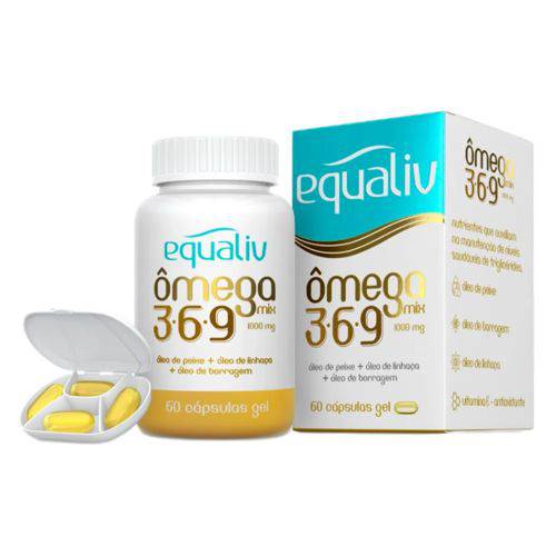 Equaliv Omega Mix 3 6 e 9 com 60 Cápsulas