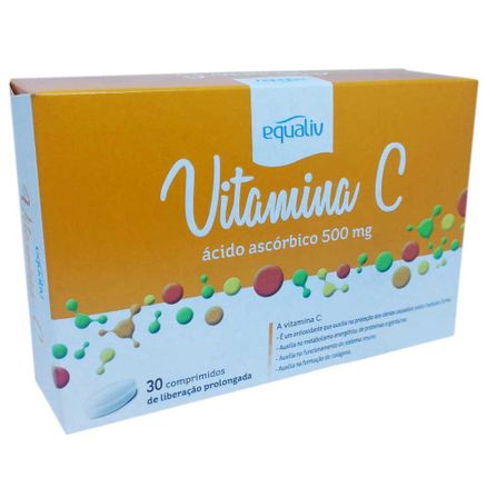 Equaliv Vitamina C 30 Comprimidos de Liberação Prolongada