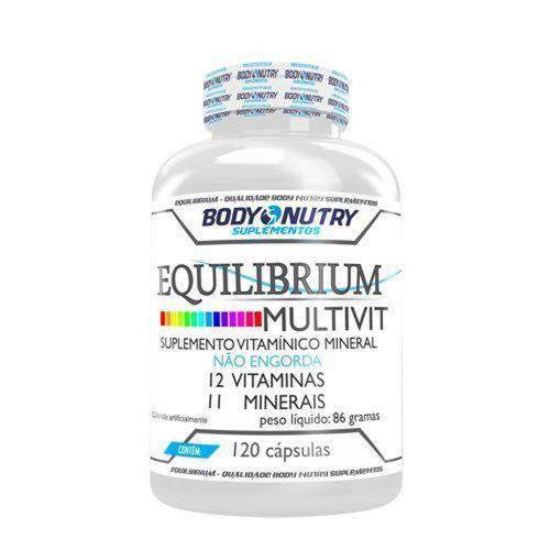 Equilibrium Multivit - 120 Cápsulas - Body Nutry