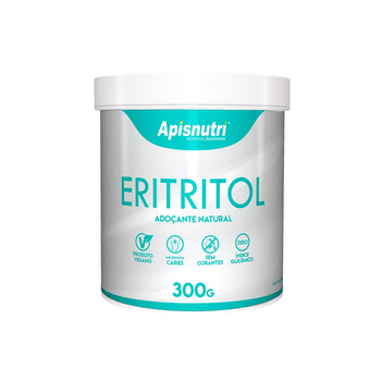 Eritritol Adoçante Natural Apisnutri 300g