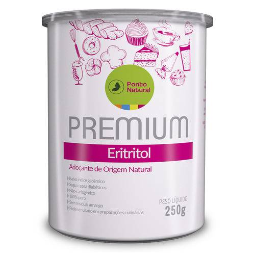 Eritritol - Linha Premium Ponto Natural 250g