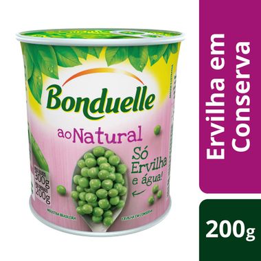 Ervilha Natural Bonduelle 200g Cx. C/ 24 Un.