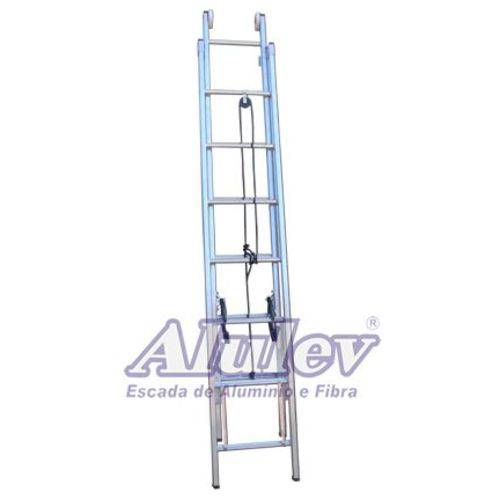Escada Alumínio Extensível 2,70 X 4,50 8 Degraus