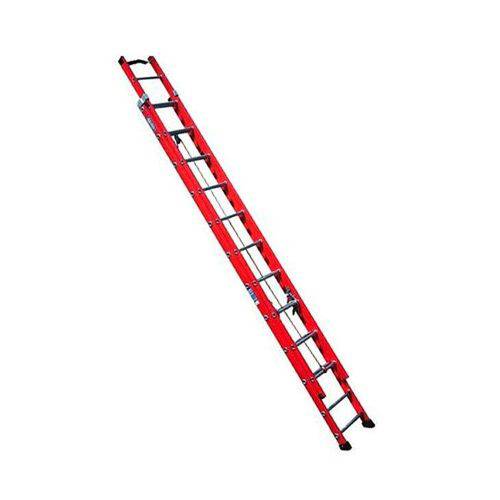 Escada de Fibra Extensível Alulev, 15 Degraus - FE815