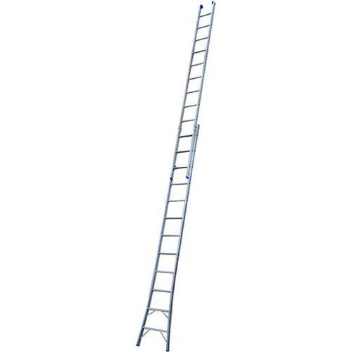 Escada Extensível Profissional com Pés Emborrachados 2 X 12 - 005167 - Mor