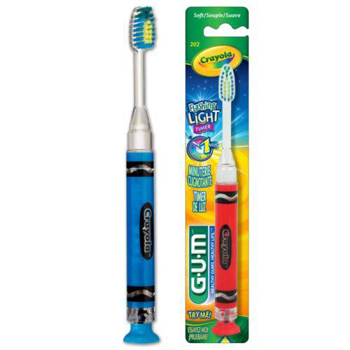 Escova Crayola Lighter com Led (Gum)