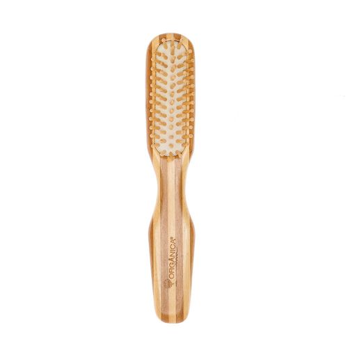 Escova de Bambu Natural Retangular – Orgânica