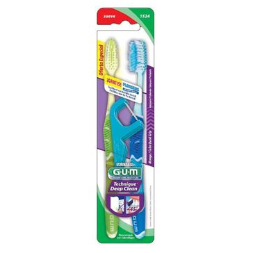 Escova de Dente Gum Crayola Deep Clean 2 Unidades