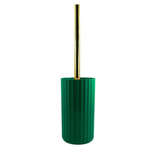 Escova de Vaso Sanitário OU Groove Verde Escuro 37X9CM - 32121
