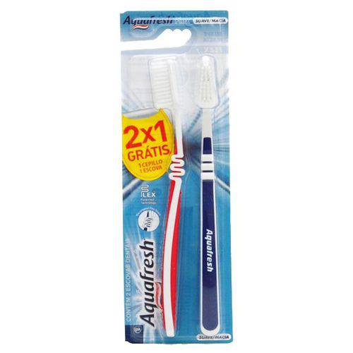 Escova Dental Aquafresh Flex Macia Leve 2 Pg 1