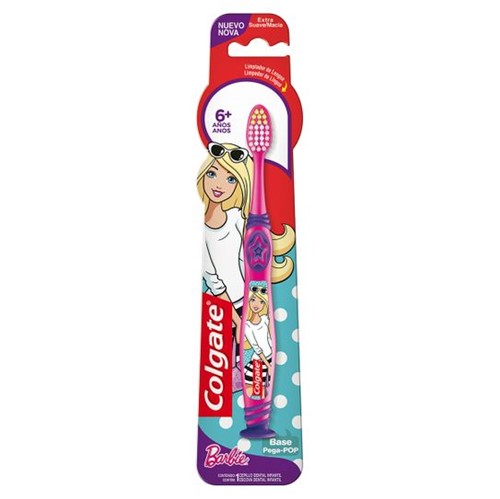 Escova Dental Colgate Smiles Barbie + 5 Anos