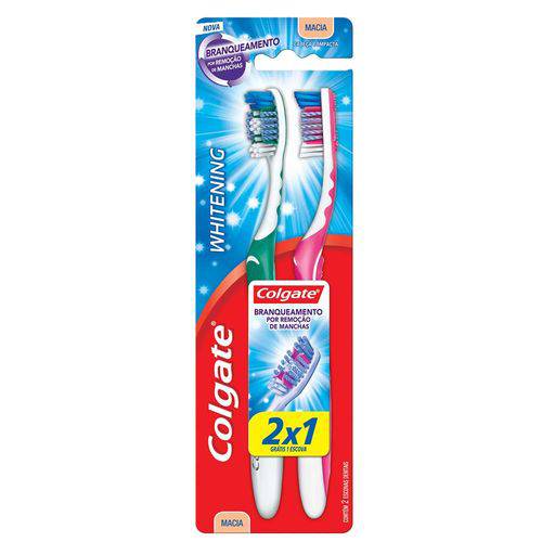 Escova Dental Colgate Whitening 2 Unidades