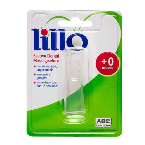 Escova Dental Massageadora Lillo Silicone - (4062)
