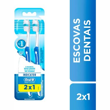 Escova Dental Oral B Indicator Plus 35 Leve 2 e Pague 1