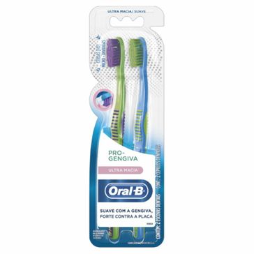 Escova Dental Oral-B Pro-Gengiva - 2 Unidades