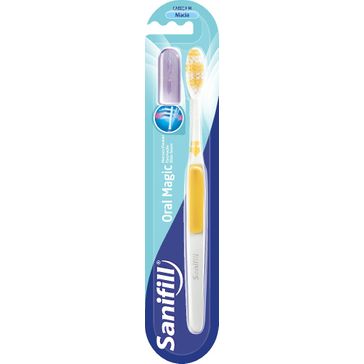 Escova Dental Sanifill Magic com Protetor de Cerdas