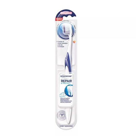 Escova Dental Sensodyne Repair e Protect Extra Macia Cores Sortidas