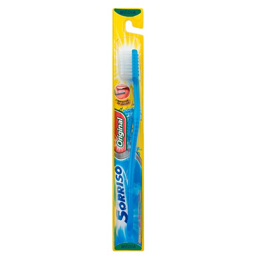 Escova Dental Sorriso Original Média Cores Sortidas com 1 Unidade