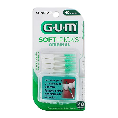 Escova Interdental Gum Soft-Picks Original 40 Unidades