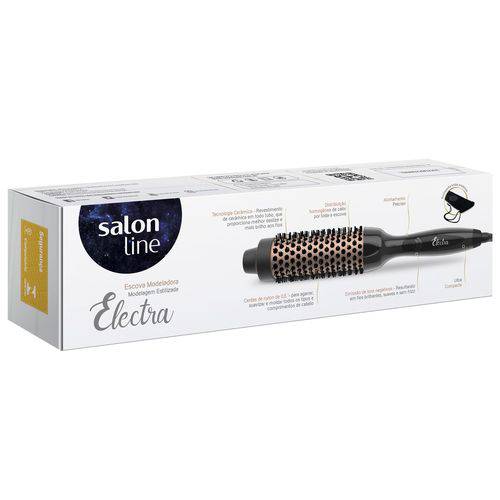 Escova Modeladora Salon Line Electra 200ºC Bivolt