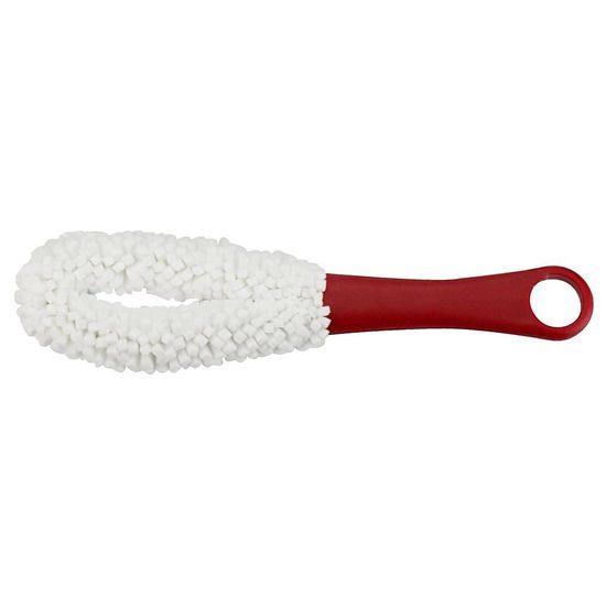 Escova para Lavar 26cm Branco e Vermelho